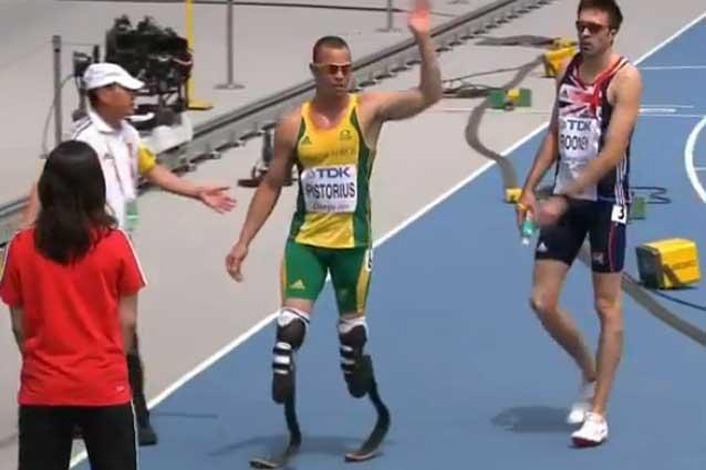 "Blade runner" - Oscar Pistonius, primul paralimpic participant la Olimpiadă