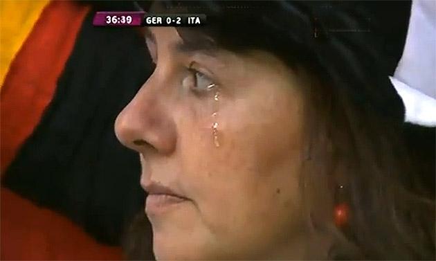 Penibil! UEFA a falsificat emoţiile unui suporter german la Euro 2012! (VIDEO)