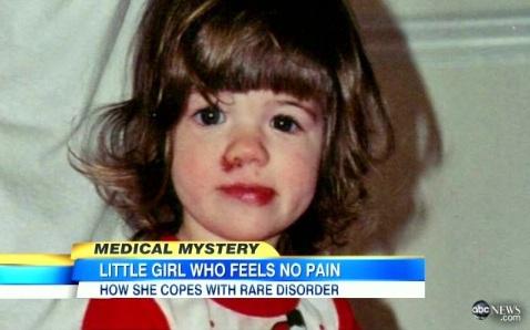 Uluitor! Miracol medical: Fetiţa de 12 ani care nu simte durerea (VIDEO)