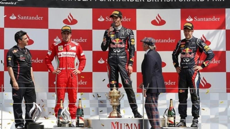 F1 2012: Mark Webber, câștigător la Silverstone