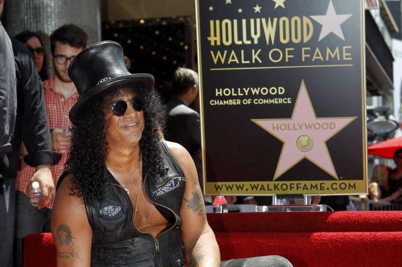 Slash are stea pe Walk of Fame