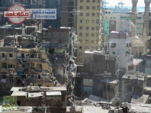 12 oameni au murit după ce un bloc cu 11 etaje s-a prăbuşit în Egipt (VIDEO)