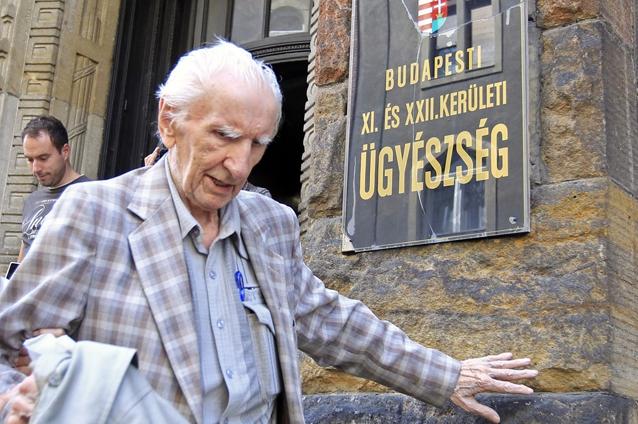 Nazistul aproape centenar, Laszlo Csatary, a fost arestat la Budapesta