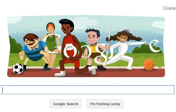 Google şi-a modificat logoul pentru a marca startul Jocurilor Olimpice