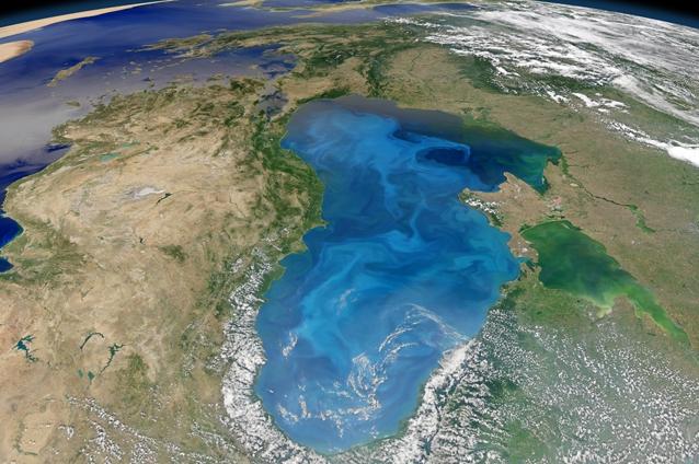 Imagine specatculoasă a Mării Negre surprinsă de NASA