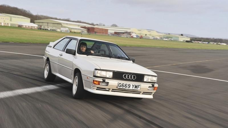 Legende pe roți: Hammond conduce Audi Quattro