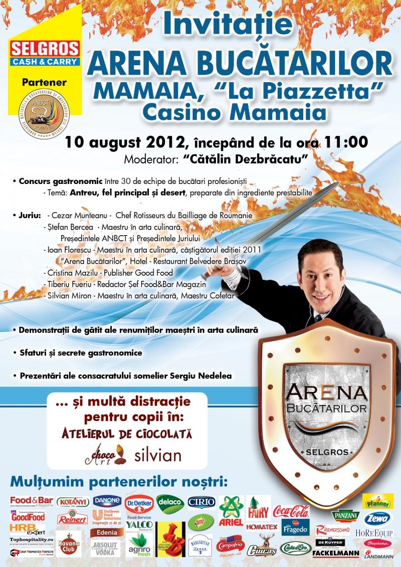 Echipa BBC GoodFood se mută în Arena Bucătarilor, la mare!