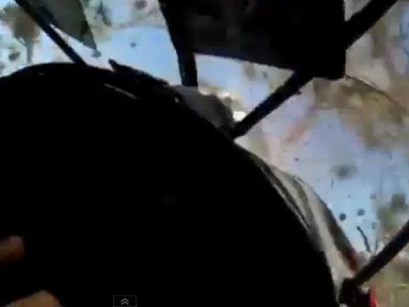 (VIDEO) Prăbuşirea unui avion, filmată de pasagerii din interior