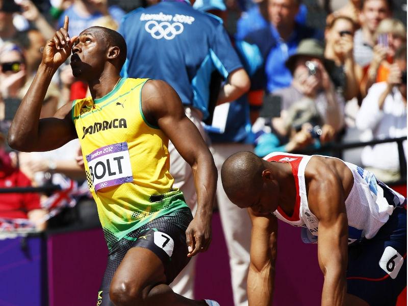 Aur olimpic şi record mondial pentru ştafeta jamaicană de 4x100 metri, a doua triplă pentru Bolt