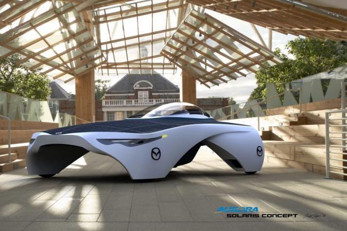 Mazda Aurora Solar Vehicle sau cum arată maşina anului 2050