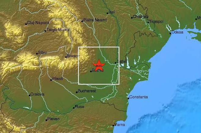 Cutremur în Vrancea. Epicentrul seismului, localizat la 25 de kilometri adâncime