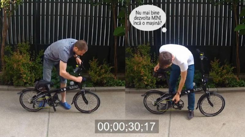 Video: MINI Bike Challenge în redacția TopGear 