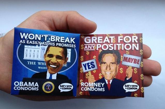 De ce prezervativele Obama se vând mai bine decât prezervativele Romney
