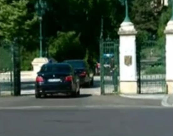 Băsescu a revenit la Palatul Cotroceni, după 52 de zile de suspendare