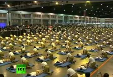 Nou record mondial la masaj în grup. Cine l-a stabilit (VIDEO)