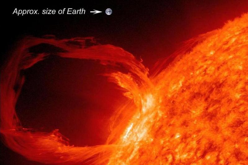Fenomen INCREDIBIL: Radiaţiile emise de un "bici" solar URIAŞ lovesc azi TERRA! (VIDEO NASA)