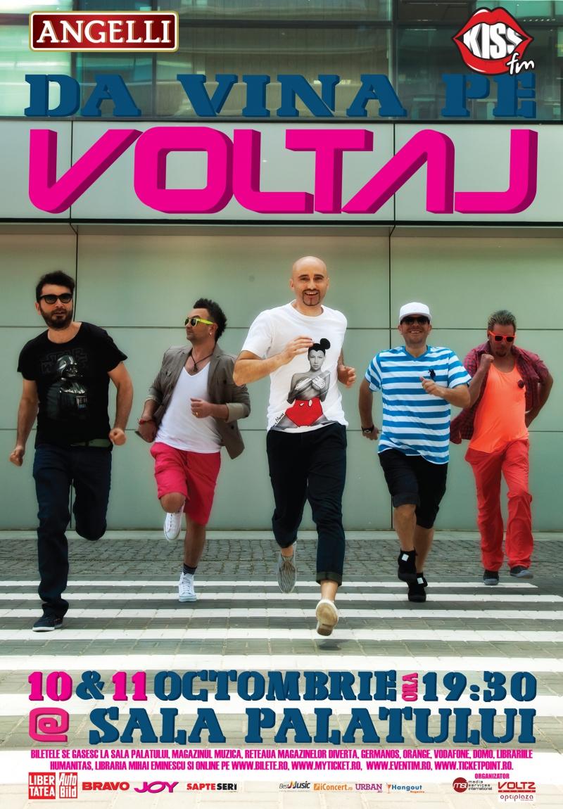 Voltaj anunta un al doilea concert la Sala Palatului pe 11 octombrie 2012