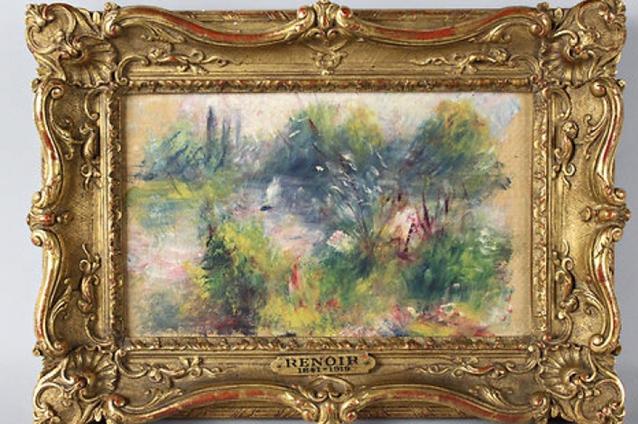 INCREDIBIL! Tablou de Renoir, găsit intr-o cutie cumpărată cu 50 de dolari din piaţa de vechituri