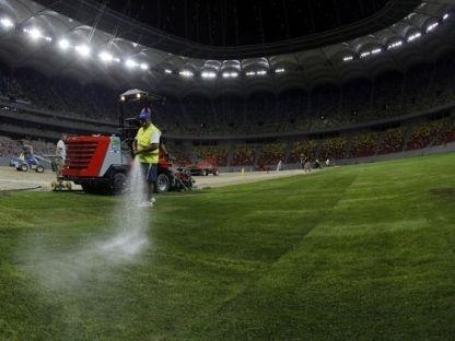 Naţional Arena îşi inaugurează al patrulea gazon, la meciul cu Andorra