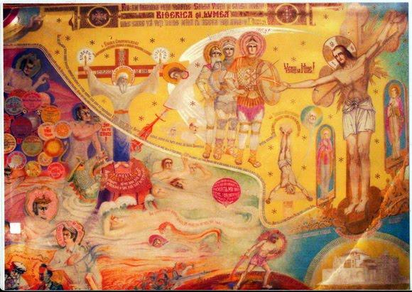 Profeţiile unui preot român: O pictură din 1968 anunţa tragedia de la 11 septembrie 2001. Ce a prezis părintele despre România