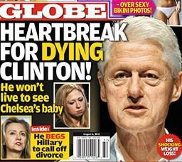 Tabloidele din SUA insistă că Bill Clinton este pe moarte