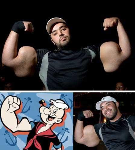 GALERIE FOTO. 12 oameni care seamană cu personajele din desene animate 17938047