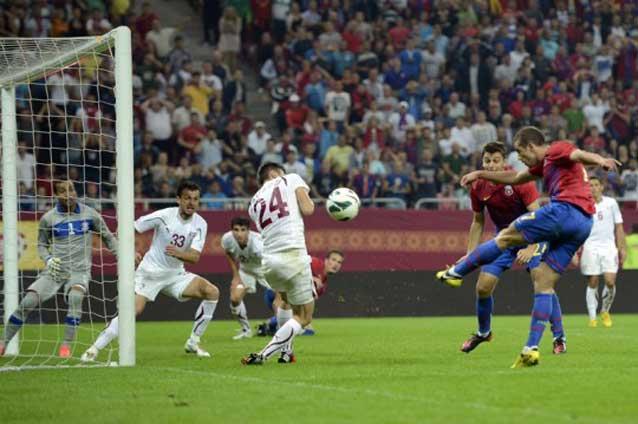 Steaua a darâmat Rapidul la ultima fază a meciului, 1-0. Victorie după 10 ani şi 6 minute