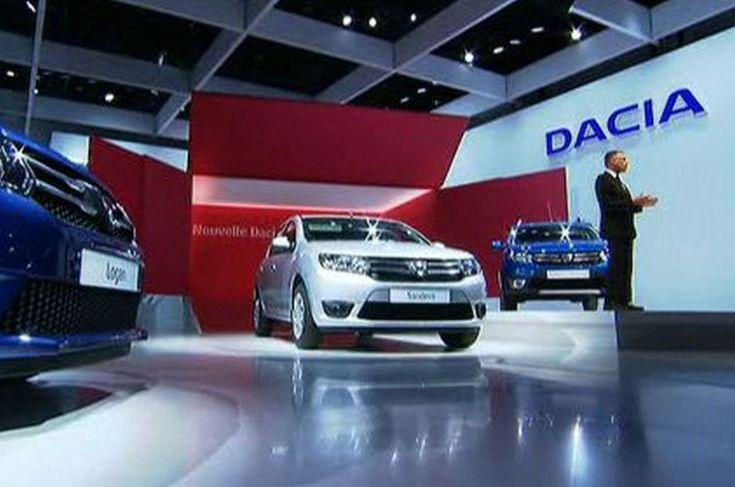 Dacia a lansat la Paris noile modele Logan, Sandero şi Sandero Stepway