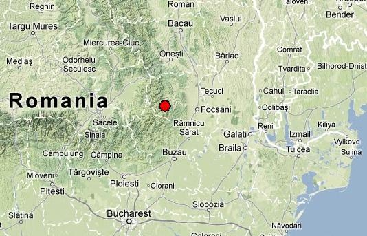 Cutremur de 4,2 grade pe scara Richter în Vrancea. Seismul a avut loc la o adâncime de 82 de kilometri