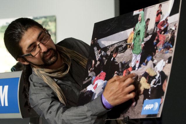 Povestea cutremurătoare a lui Massoud Hossaini, câştigătorul &quot;Photo Breaking News&quot; pe 2012