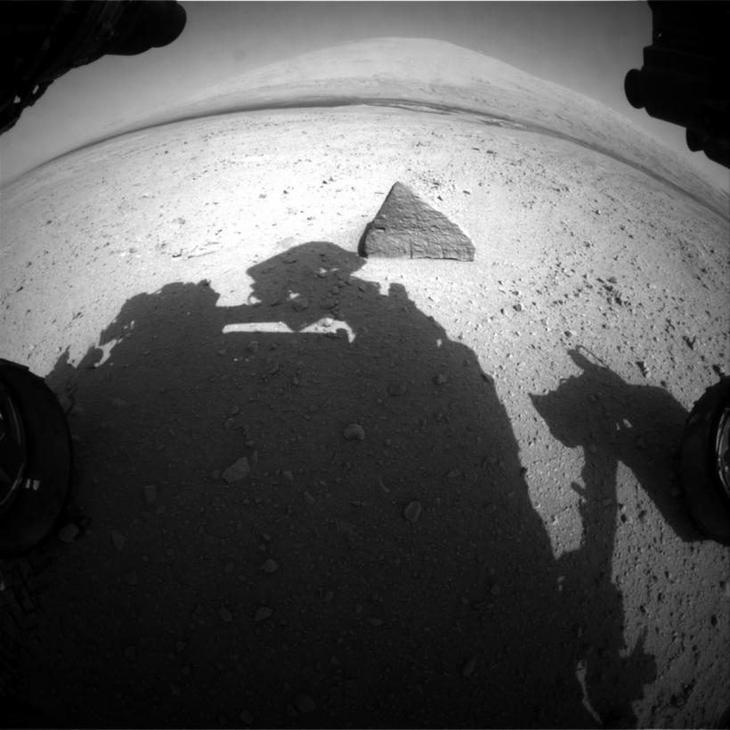 Robotul Curiosity a descoperit pe Marte un &quot;obiect strălucitor&quot;