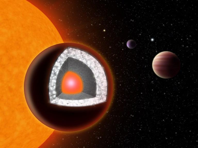 Descoperire PREŢIOASĂ: Astronomii au găsit o planetă acoperită cu DIAMANT, de două ori mai mare decât TERRA