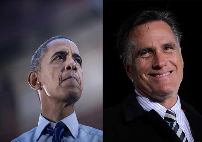 Barack Obama şi Mitt Romney, ca doi rechini înfometaţi într-un bazin cu apă