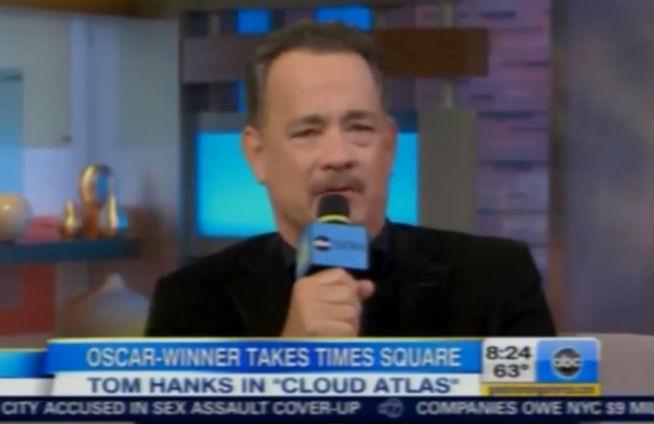 VIDEO: Tom Hanks a înjurat în direct la &quot;Good Morning America&quot;