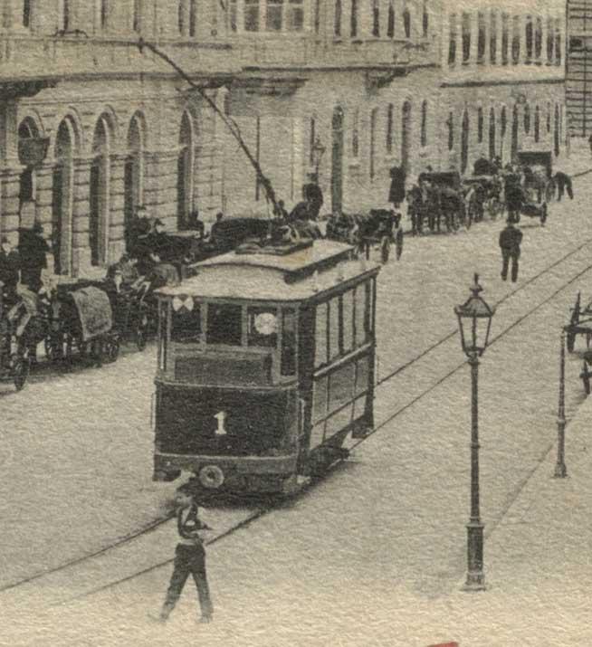 Acum 100 de ani. Foc într-un vagon de tramvai electric