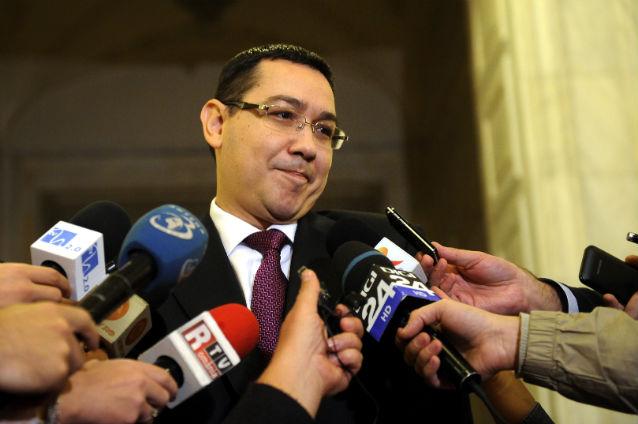 Ponta şi-a depus candidatura pentru un nou mandat de parlamentar de Gorj
