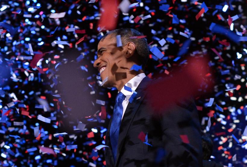 (GALERIE FOTO) America a ales! Barack Obama preşedinte pentru încă patru ani