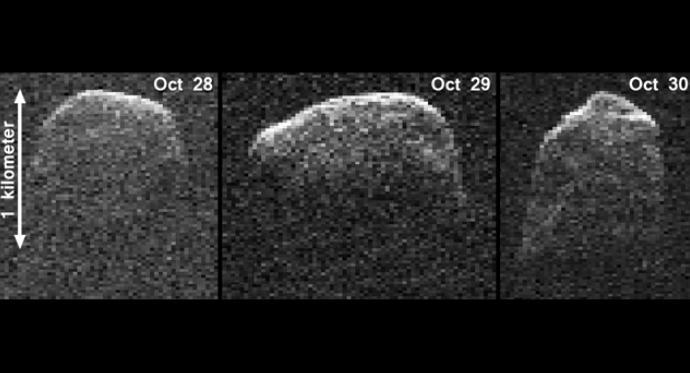 Imagini SPECTACULOASE, surprinse de radar, cu un ASTEROID GIGANT ajuns mai aproape ca niciodată de TERRA (VIDEO)
