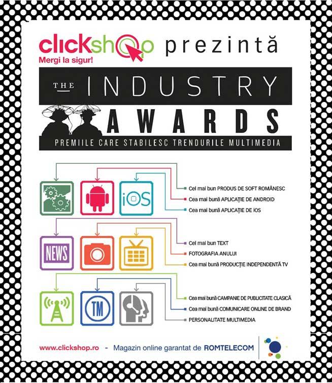 The Industry Awards 2012 - Premiile care stabilesctrendurile multimedia