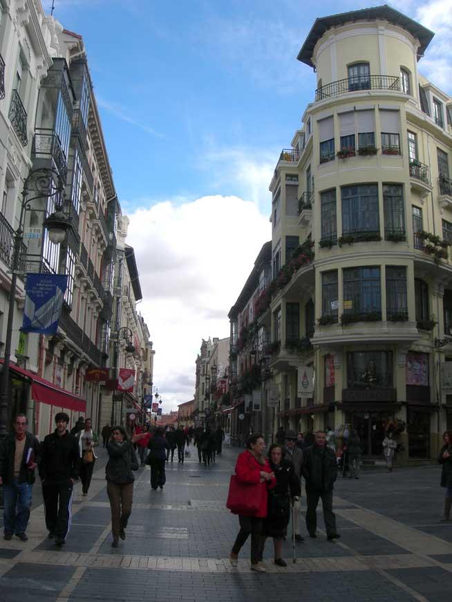 Leon, tandru oraş din Spania