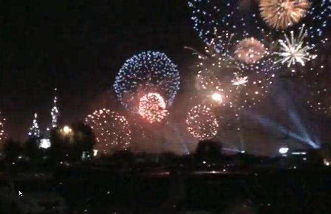 VIDEO: Cel mai mare foc de artificii, în Cartea Recordurilor