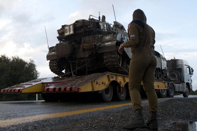 Un proiectil sirian rătăcit a lovit lângă un post de control israelian de pe Înălţimile Golan
