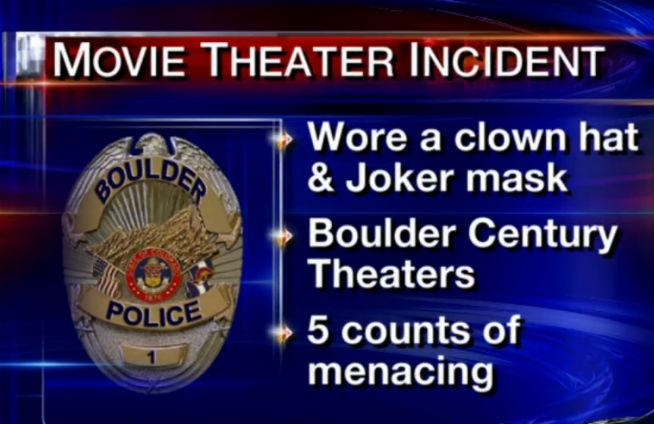 Panică la un cinematograf din Colorado: Un băiat a apărut cu masca lui Joker pe faţă