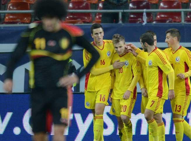 România încheie cu zâmbetul pe buze anul fotbalistic 2012: 2-1 cu Belgia