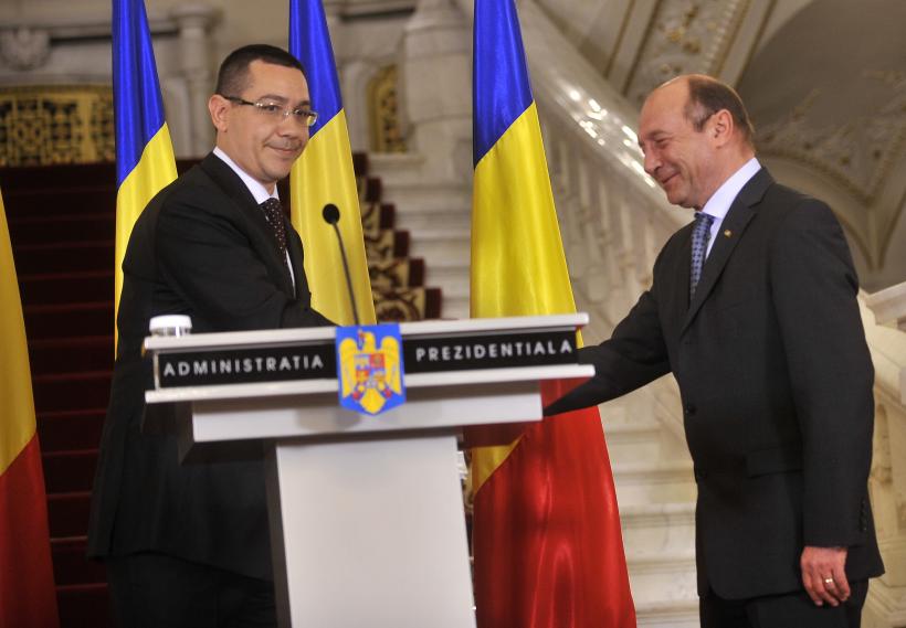Întâlnire Ponta - Băsescu, la Cotroceni. Cei doi decid cine va reprezenta România la Bruxelles