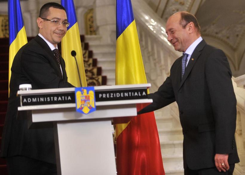 Ponta se întâlneşte cu Băsescu, în această după-amiază