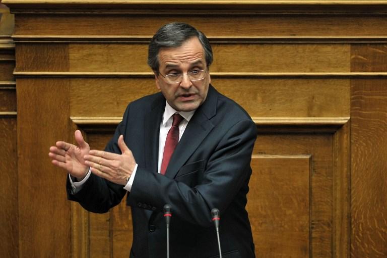 Antonis Samaras: Este ameninţată stabilitatea zonei euro!