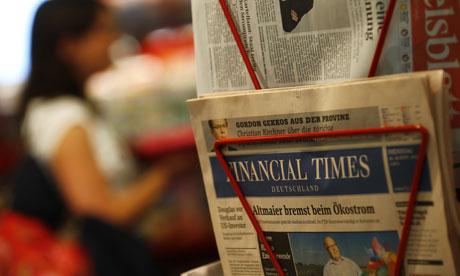 Cotidianul economic Financial Times Deutschland îşi încetează apariţia în decembrie