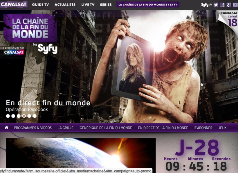 Hotline în Elveţia şi televiziune în Franţa dedicate sfârşitului lumii