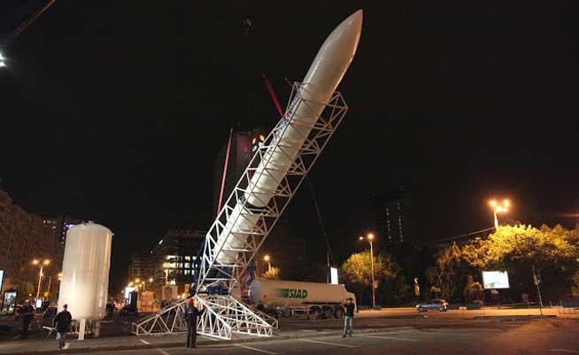 Racheta românească proiectată şi construită de ARCA a primit treapta care o va trimite PE LUNĂ